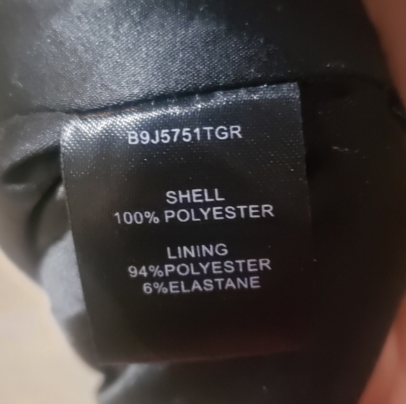 Parker Black V-Neck Dress Women's Size 16 NWT - Picture 15 of 16